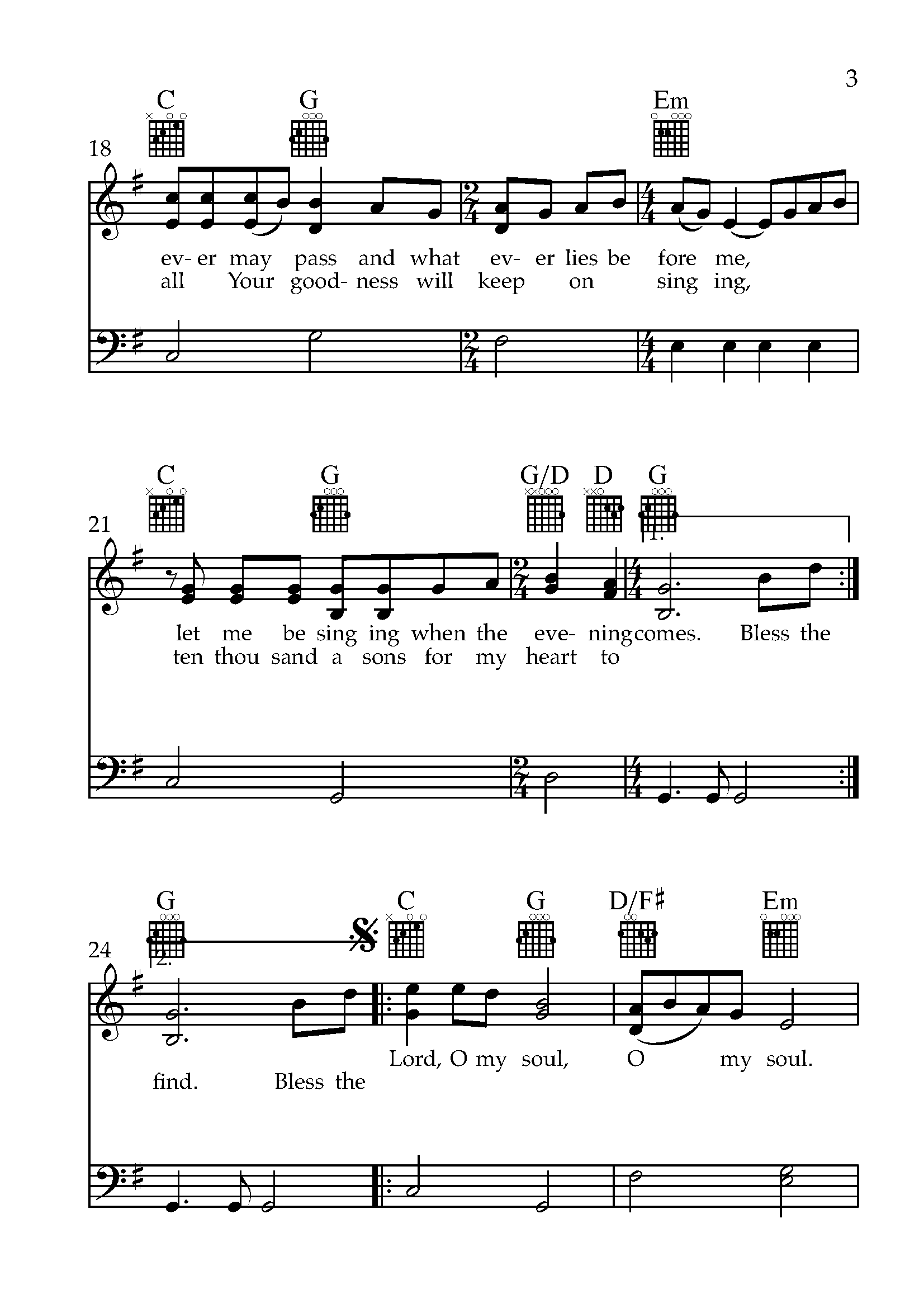 10000 Reasons Piano Sheet Music PDF