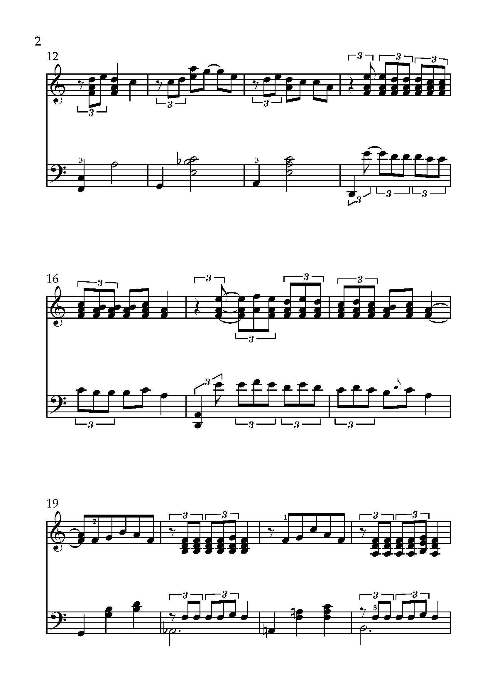 Clair De Lune_PianoPDF_Page_2 Clair De Lune Piano Sheet Music PDF