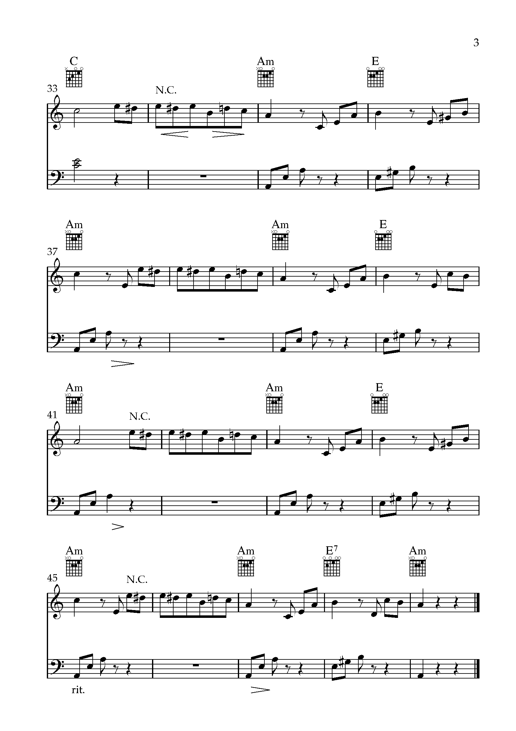 Fur Elise_PianoPDF_Page_3 Fur Elise Piano Sheet Music PDF