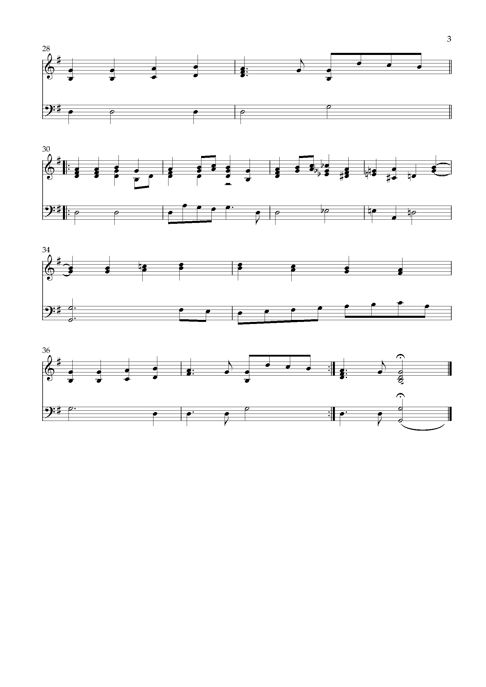 Ode To Joy Piano Sheet Music PDF
