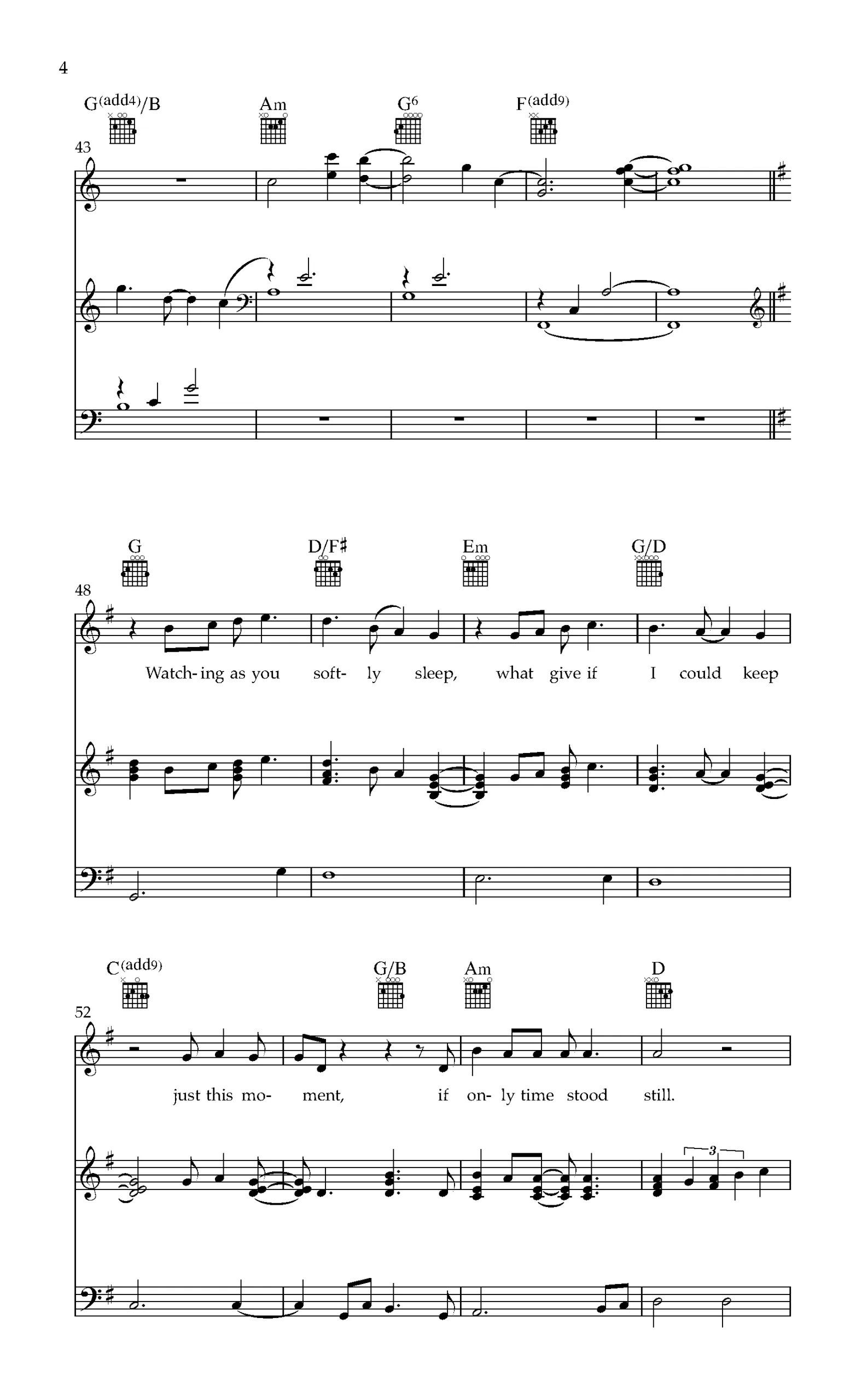 The Gift_Piano_PianoPDF_Page_4 Right Here Waiting Guitar Tabs PDF