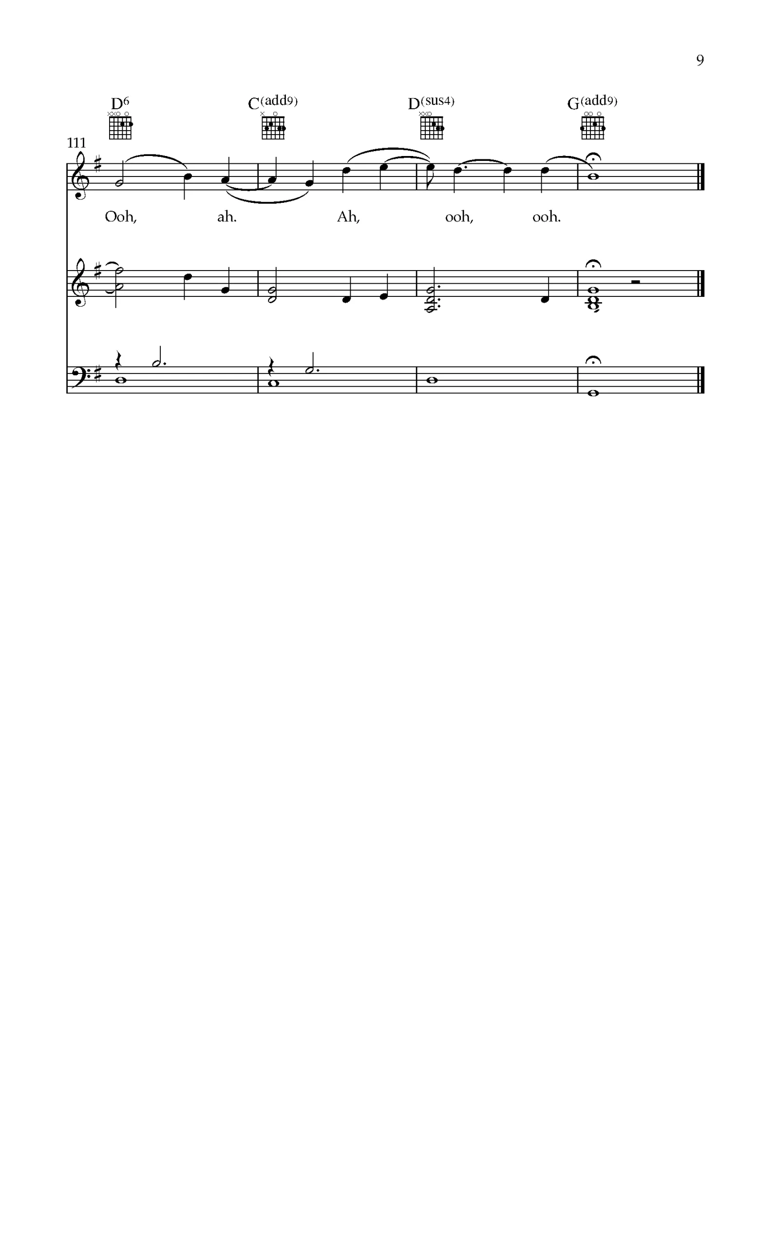 The Gift_Piano_PianoPDF_Page_9 Right Here Waiting Guitar Tabs PDF