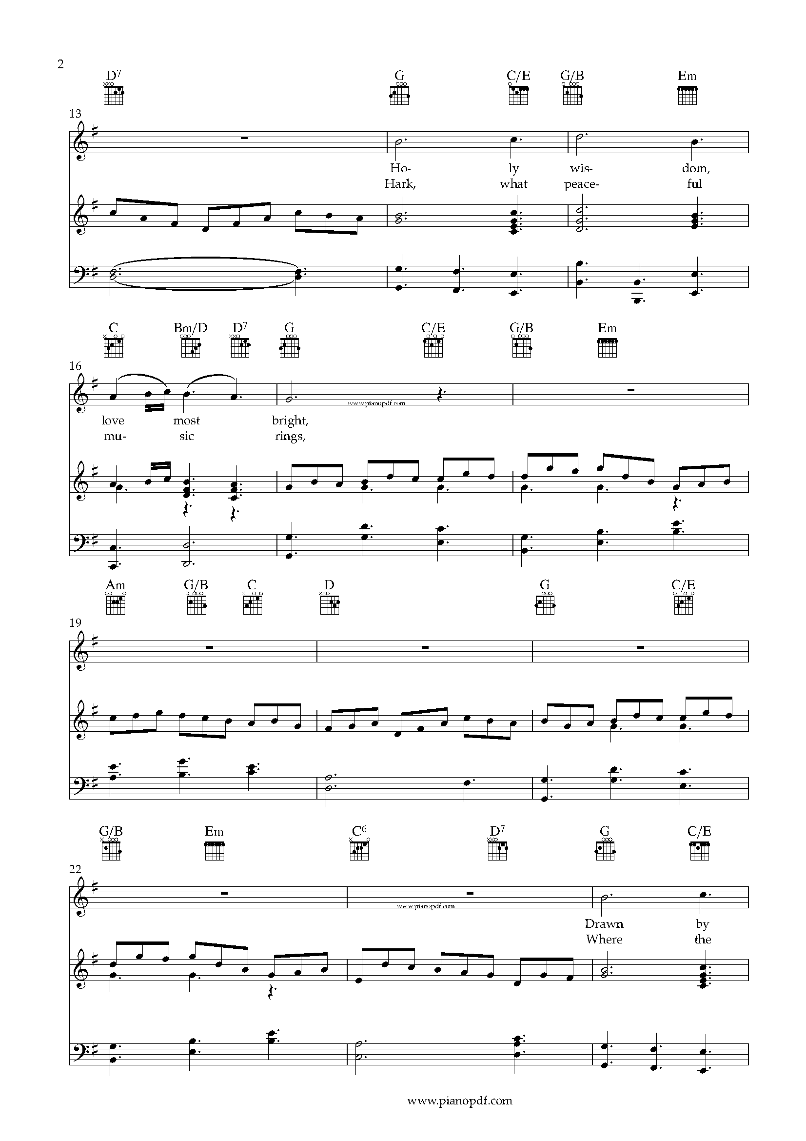 Jesu, Joy Of Man’s Desiring_PianoPDF_Page_2 Jesu, Joy Of Man's Desiring Piano Sheet Music PDF