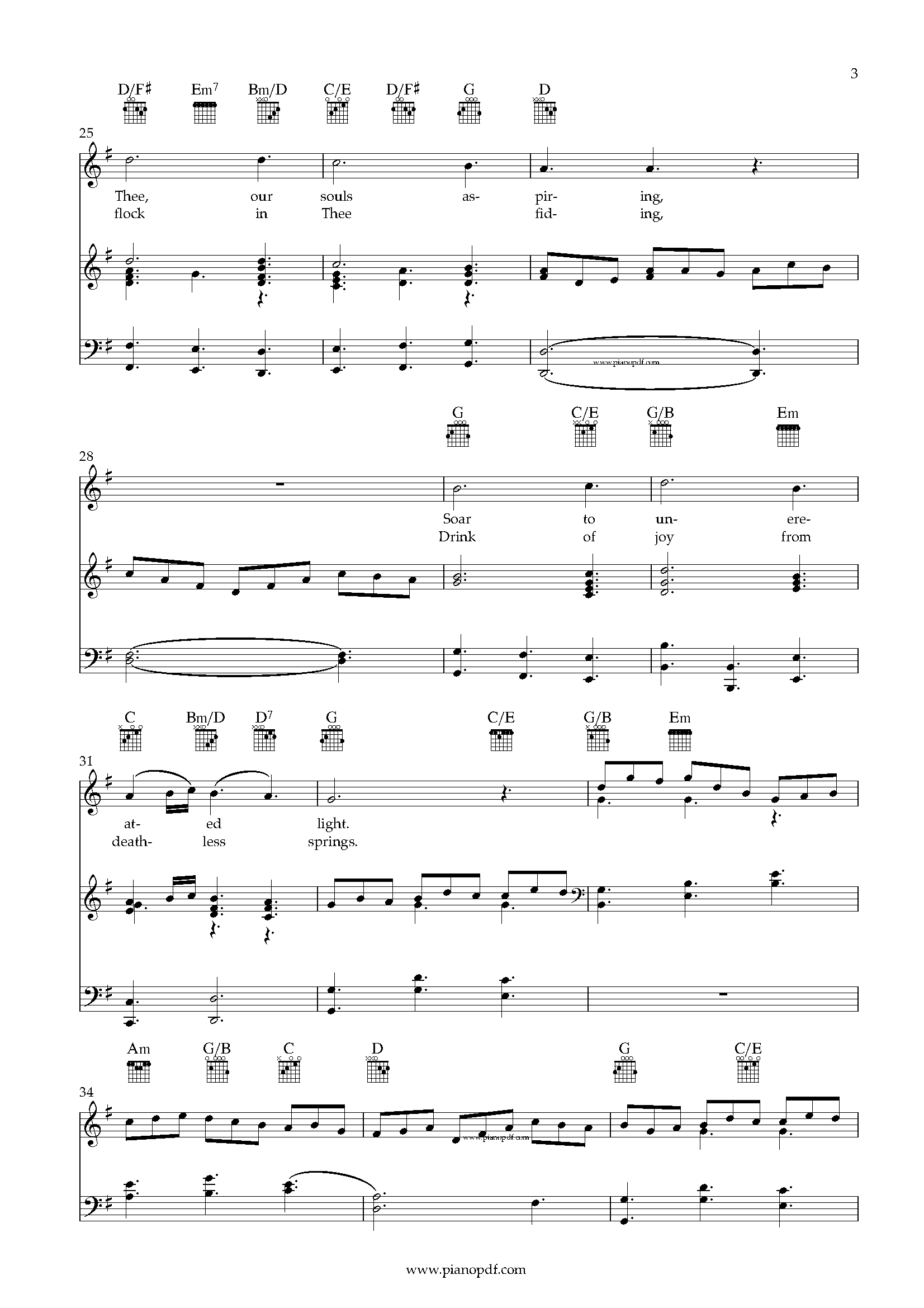 Jesu, Joy Of Man’s Desiring_PianoPDF_Page_3 Jesu, Joy Of Man's Desiring Piano Sheet Music PDF