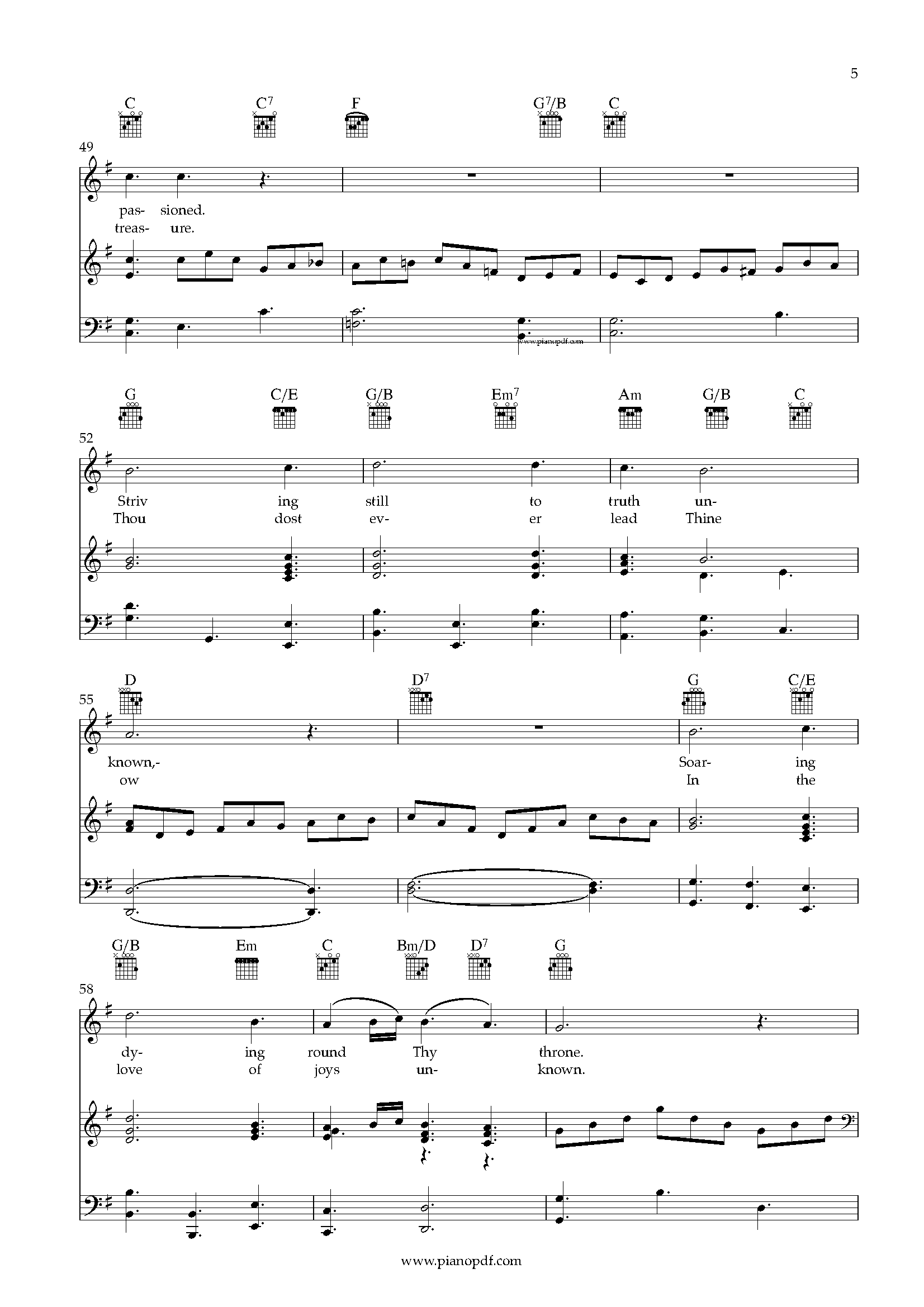 Jesu, Joy Of Man’s Desiring_PianoPDF_Page_5 Jesu, Joy Of Man's Desiring Piano Sheet Music PDF