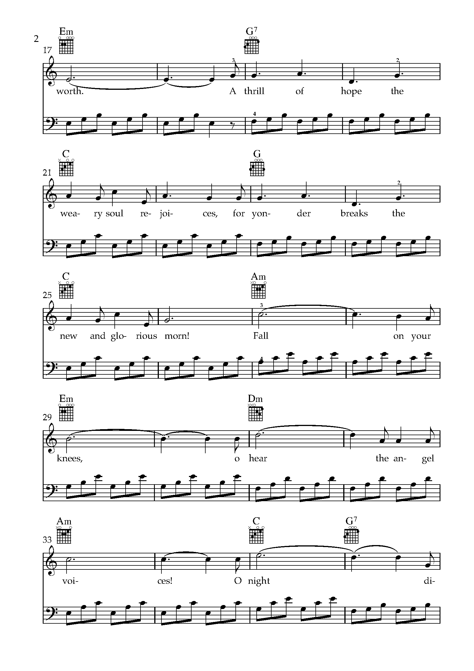 O Holy Night_PianoPDF_Page_2 O Holy Night Piano Sheet Music PDF