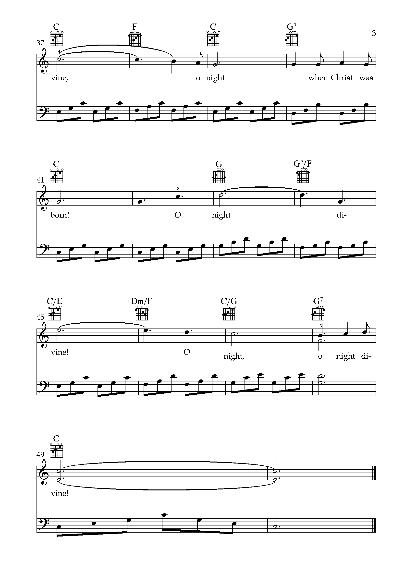 O Holy Night_PianoPDF_Page_3 O Holy Night Piano Sheet Music PDF