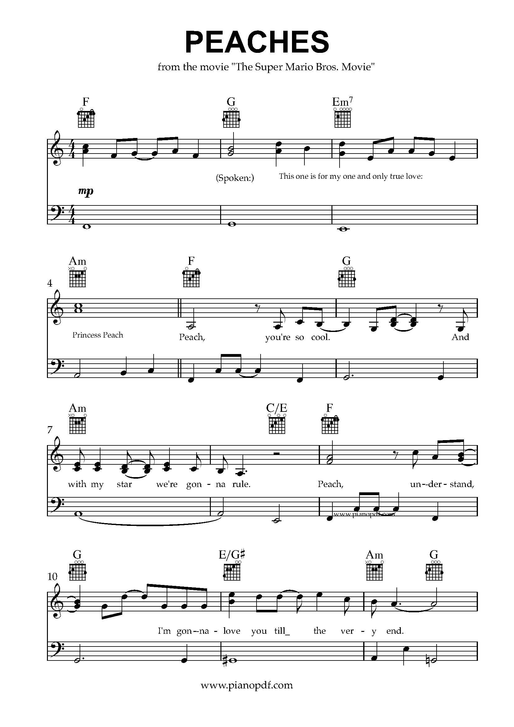 Peaches_PianoPDF_Page_1 Peaches Piano Sheet Music PDF