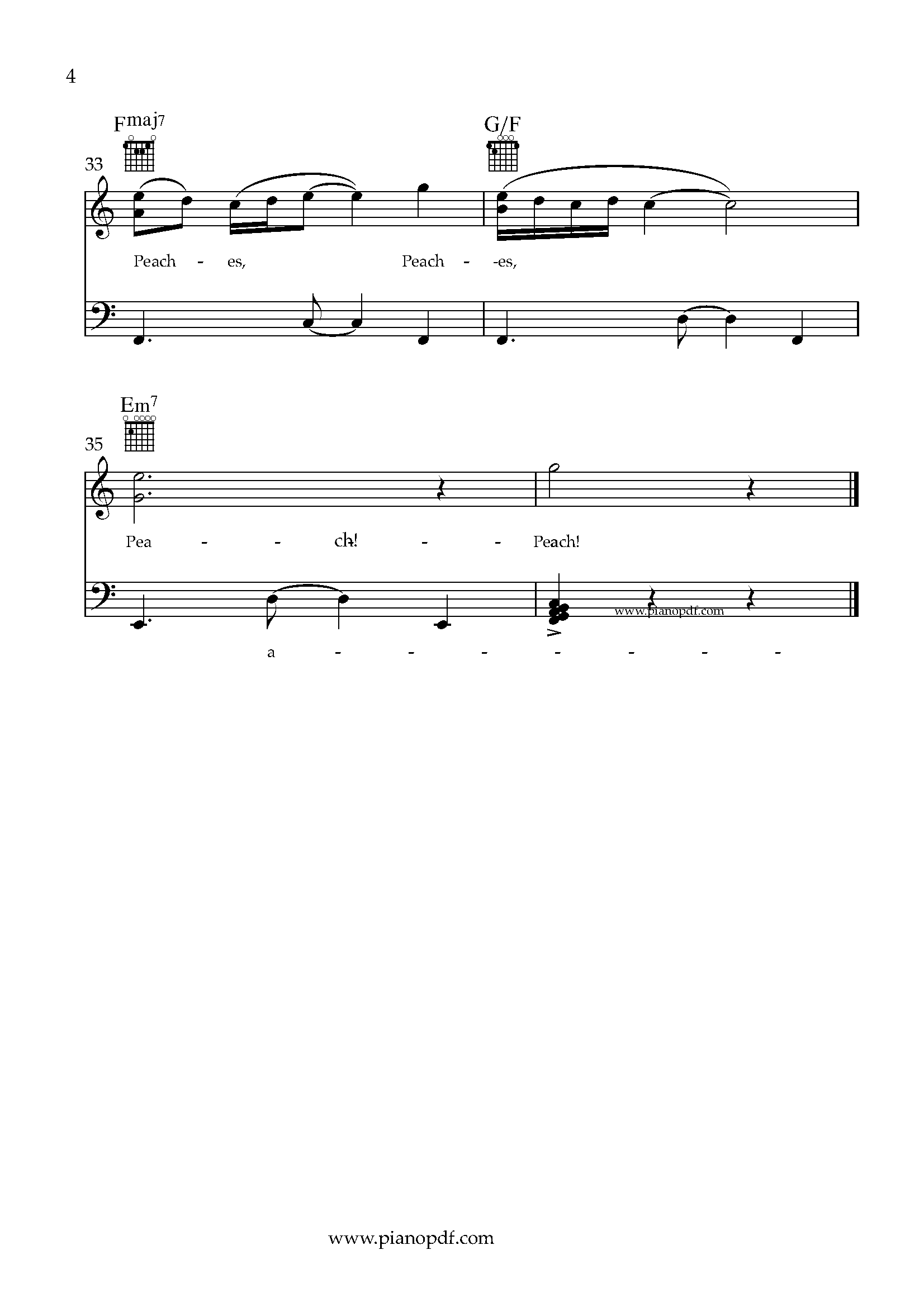 Peaches_PianoPDF_Page_4 Peaches Piano Sheet Music PDF