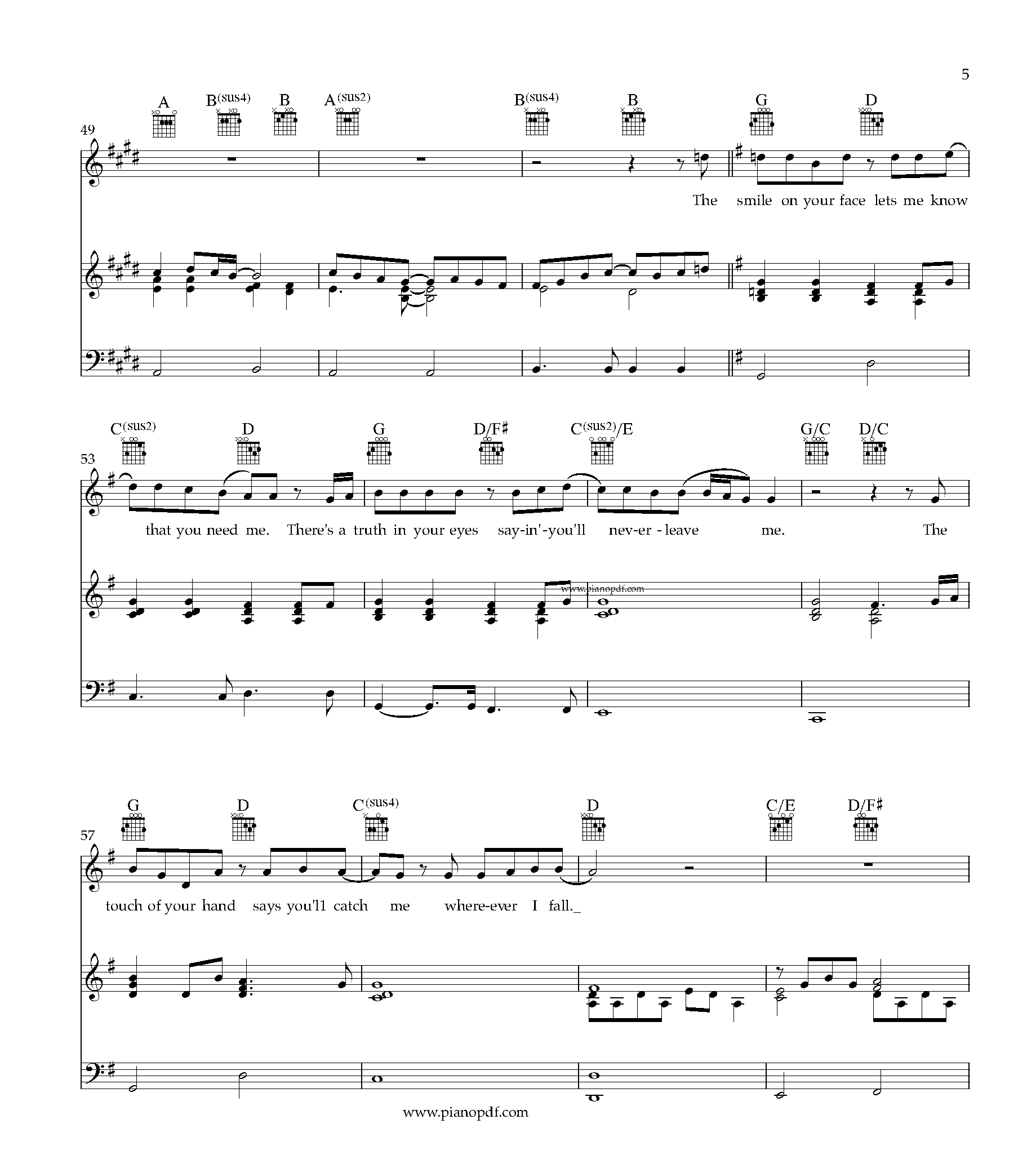 When You Say Nothing At All_PianoPDF_Page_5 When You Say Nothing At All Piano Sheet Music PDF