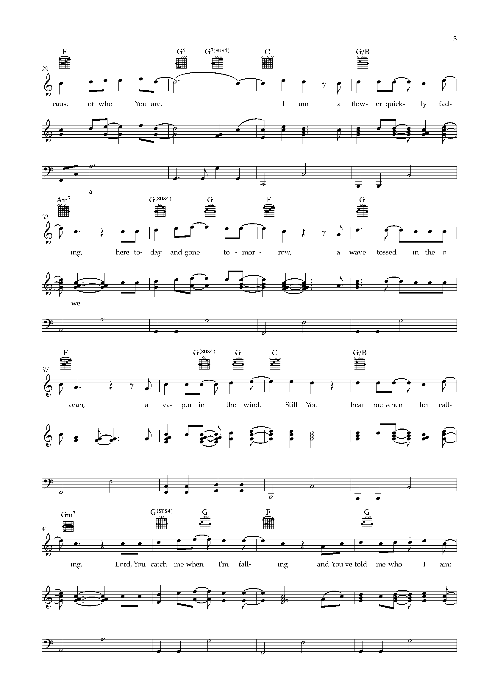 Who Am I_C Major_PianoPDF_Page_3 Who Am I Piano Sheet Music PDF
